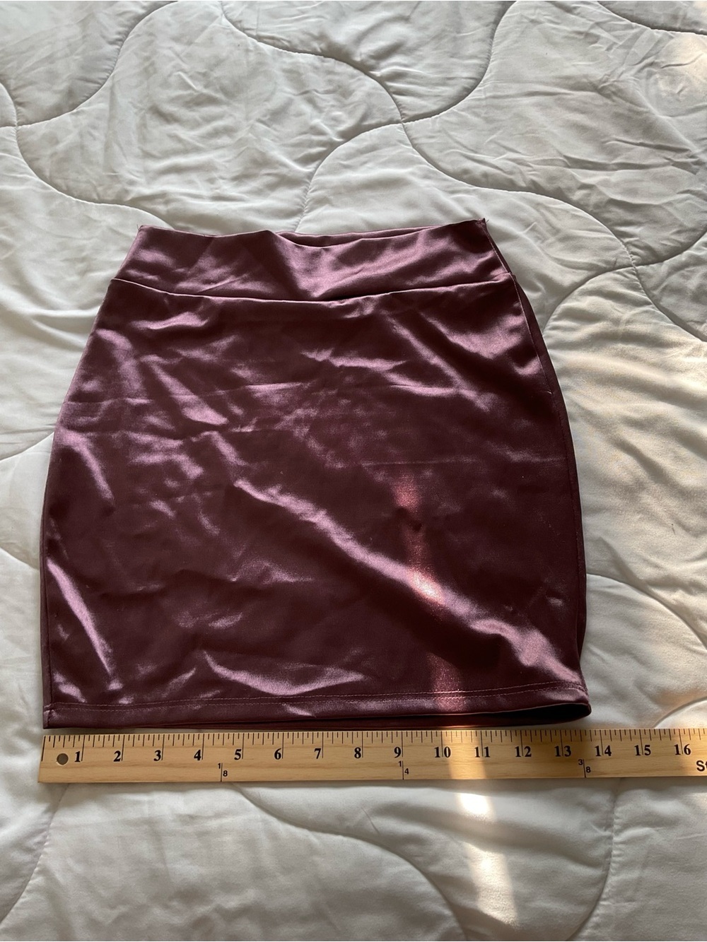 Cristina Satin Maroon Set - Picture 2 of 13
